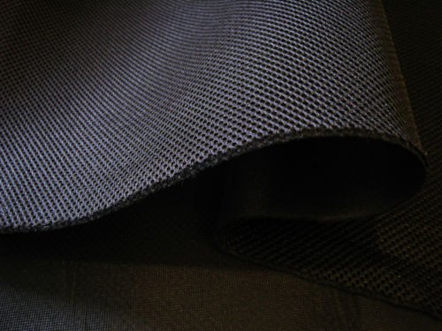 Lasagroom Air Mesh Fabric Black 4mm - OEKO-TEX® STANDARD 100