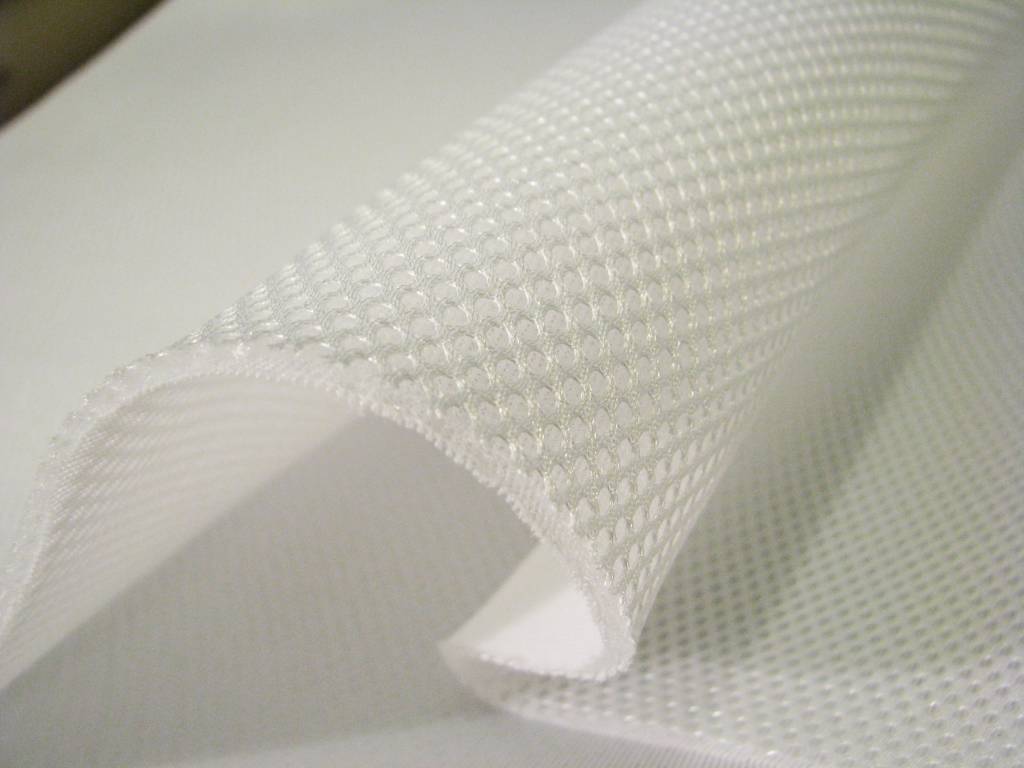 Lasagroom Air Mesh Tissu blanc 4 mm