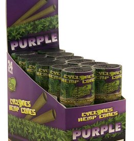 Cyclones Hemp Cones Purple