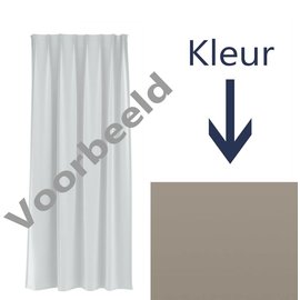 Intensions Plooigordijn kant en klaar  taupe uni