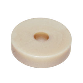 kraanschijfjes 13mm creme