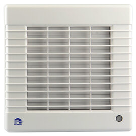 Renson Afsluitbare mechanischge Ventilator 12 volt met transformatorm 100mm  7231 Tschakelaar en timerfunctie