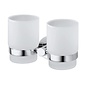 Kosmos TEC Dubbele bekerhouder Kosmos Chroom