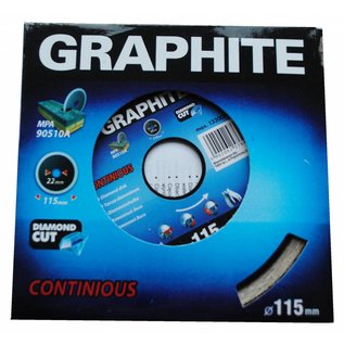 Graphite Diamantschijf Graphite Continious 115 mm