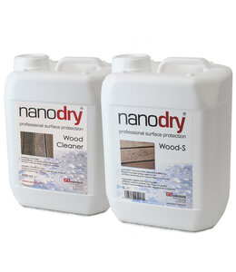 NANODRY Pack Nanodry 5L Wood-Cleaner + 5L Wood-S