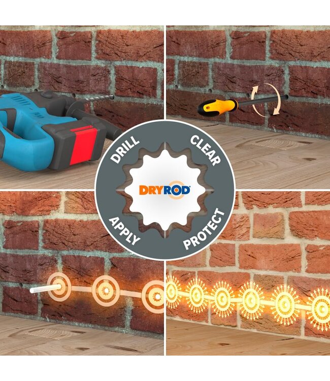 DRYROD DRYROD Pack 2 x Box 50 sticks