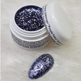 Noble Chromes Glittergel Purple Fairy 5ml