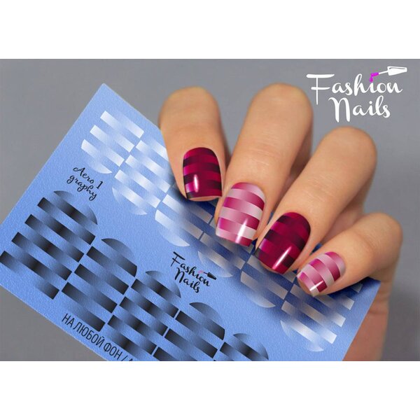 Fashion Nails Nail Wraps Aero 1