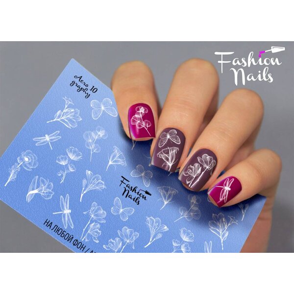 Fashion Nails Nail Wraps Aero 10