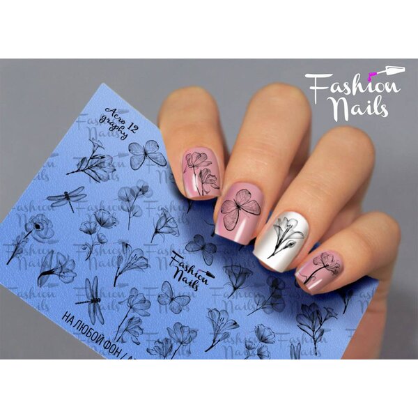 Fashion Nails Nail Wraps Aero 12