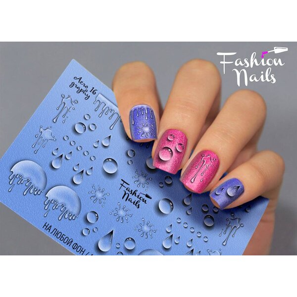 Fashion Nails Nail Wraps Aero 16