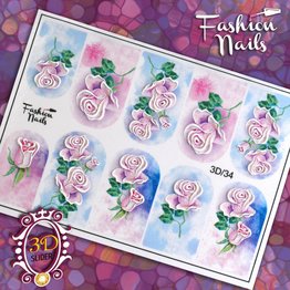 Nail Wraps 3D-34