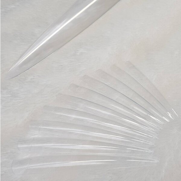 MPK Nails® 10x XL Stiletto Tips klar