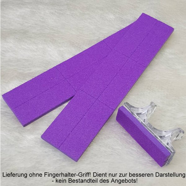 MPK Nails® 12x Feilpad für Mini-Buffer, 120 - mittel