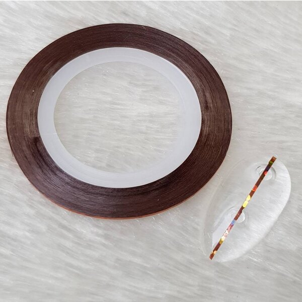 MPK Nails® Nailart Zierstreifen holo copper