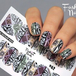 Nail Wraps Design FN62
