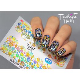 Nail Wraps Galaxy G37