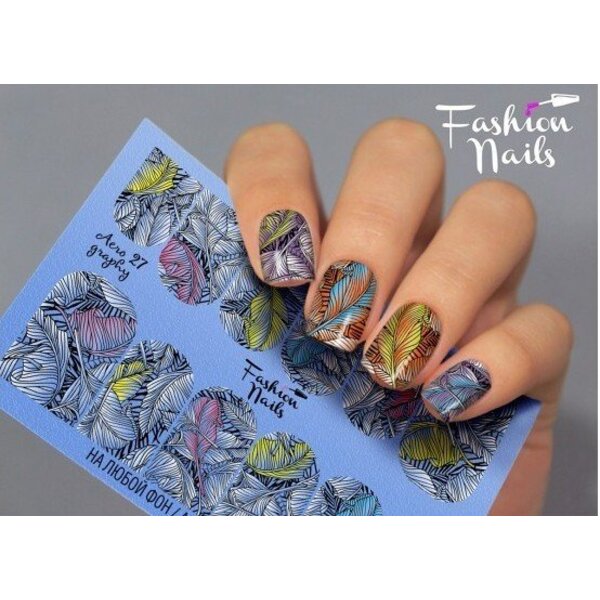 Fashion Nails Nail Wraps Aero 27