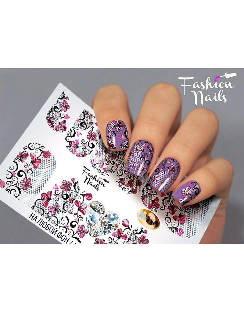 Nail Wraps metallic m110