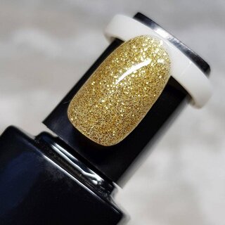 UV Nagellack 19 Glitter Gold