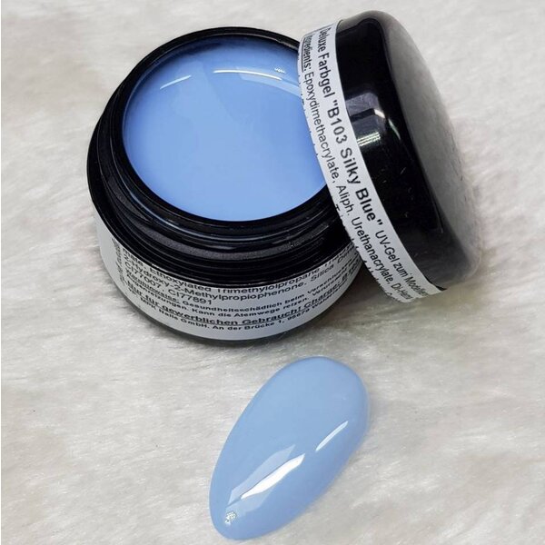 MPK Nails® Deluxe Farbgel B103 Silky Blue