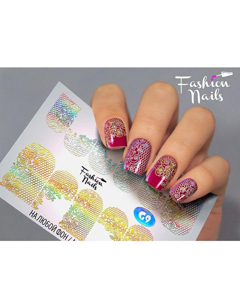 Nail Wraps Galaxy G9