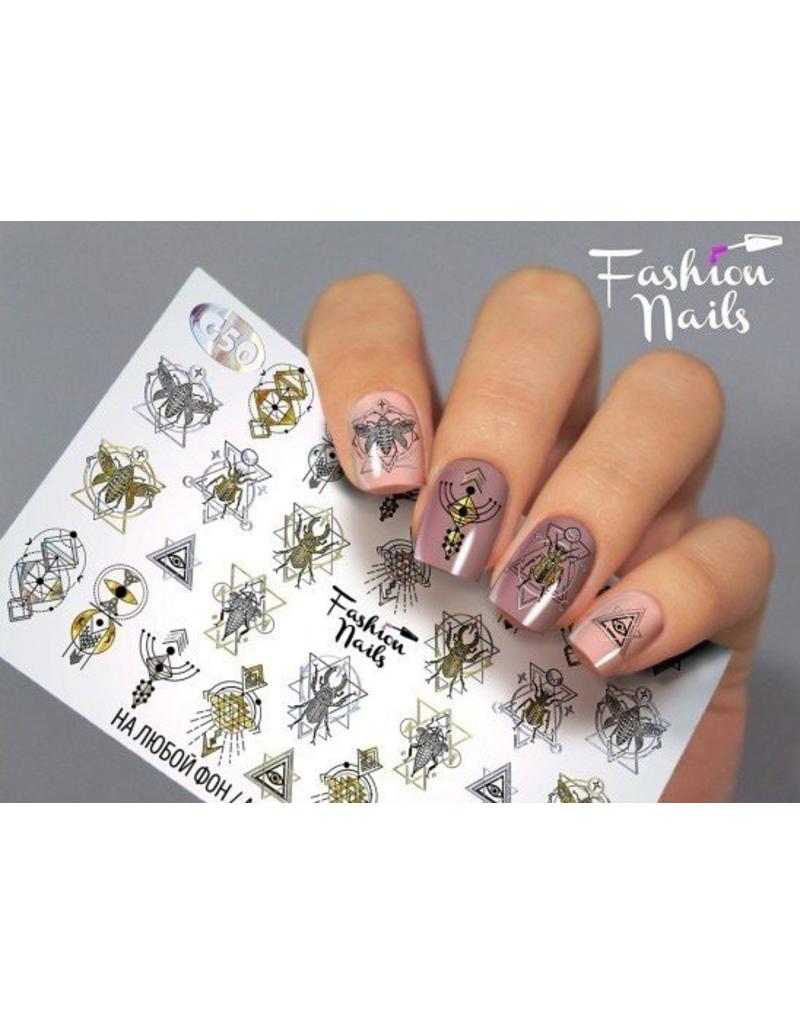 Nail Wraps Galaxy   G50