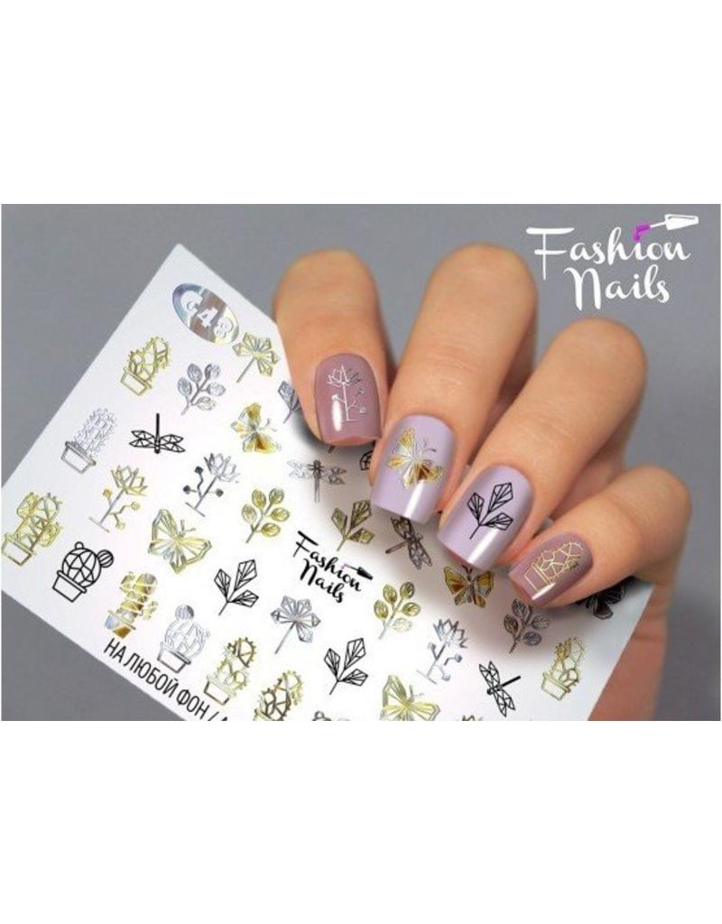 Nail Wraps Galaxy  G48