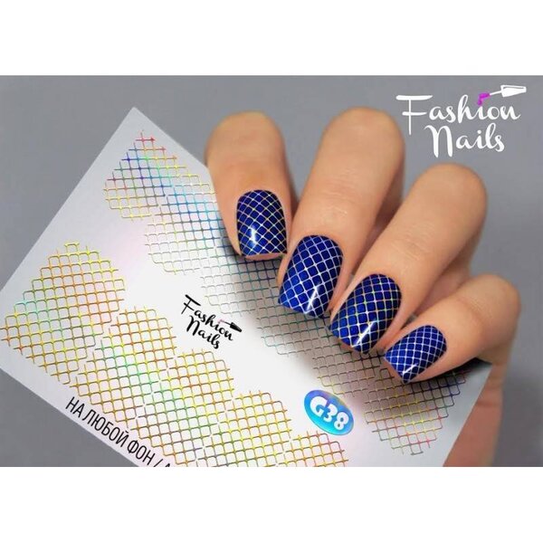 Fashion Nails Nail Wraps Galaxy G38