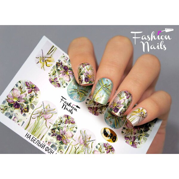 Fashion Nails Nail Wraps metallic  m80