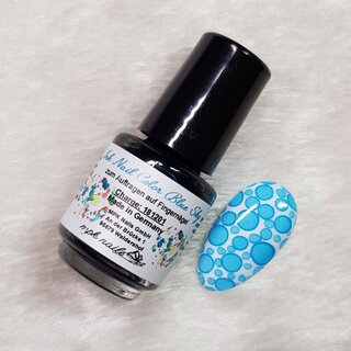 Ink Nail Color Blue Sky