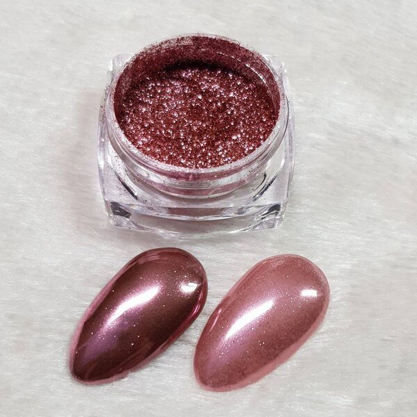 MPK Nails® Chrome Pigment Pink Kiss