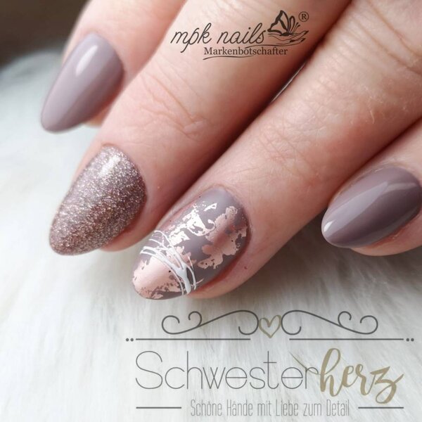 MPK Nails® Nail Art Folie silver