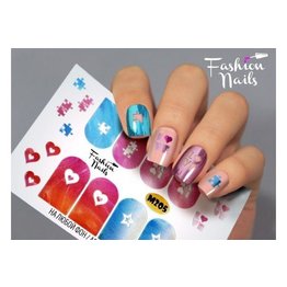 Nail Wraps metallic m205