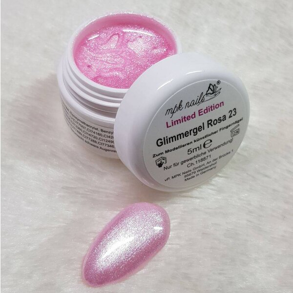 MPK Nails® Glimmergel Rosa - Limited Edition