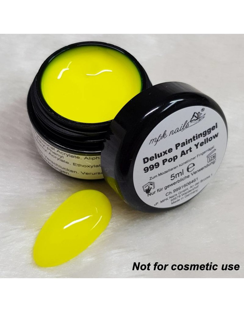 Deluxe UV-Painting Gel 5ml 999 Pop Art Yellow