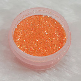 Glitterstaub 15 Orange hell