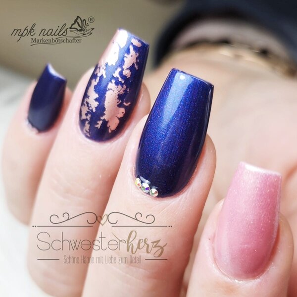 MPK Nails® 7x Nailart Transfer Folie - matt & glänzend