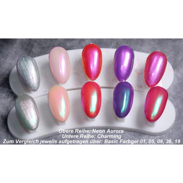MPK Nails® Chrome Pigment Neon Aurora
