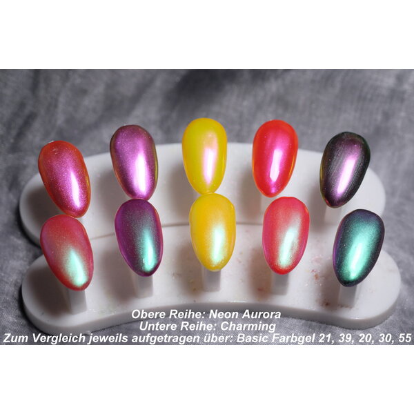 MPK Nails® Chrome Pigment Neon Aurora