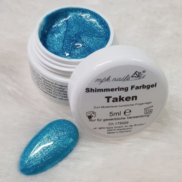 MPK Nails® Shimmering Farbgel Taken