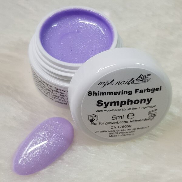 MPK Nails® Shimmering Farbgel Symphony
