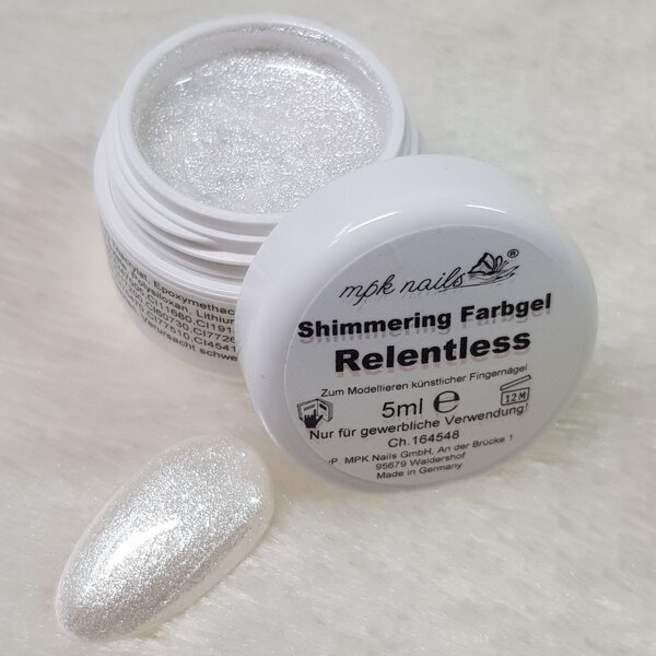 MPK Nails® Shimmering Farbgel Relentless
