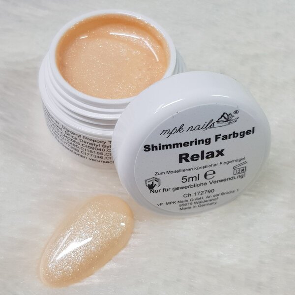 MPK Nails® Shimmering Farbgel Relax