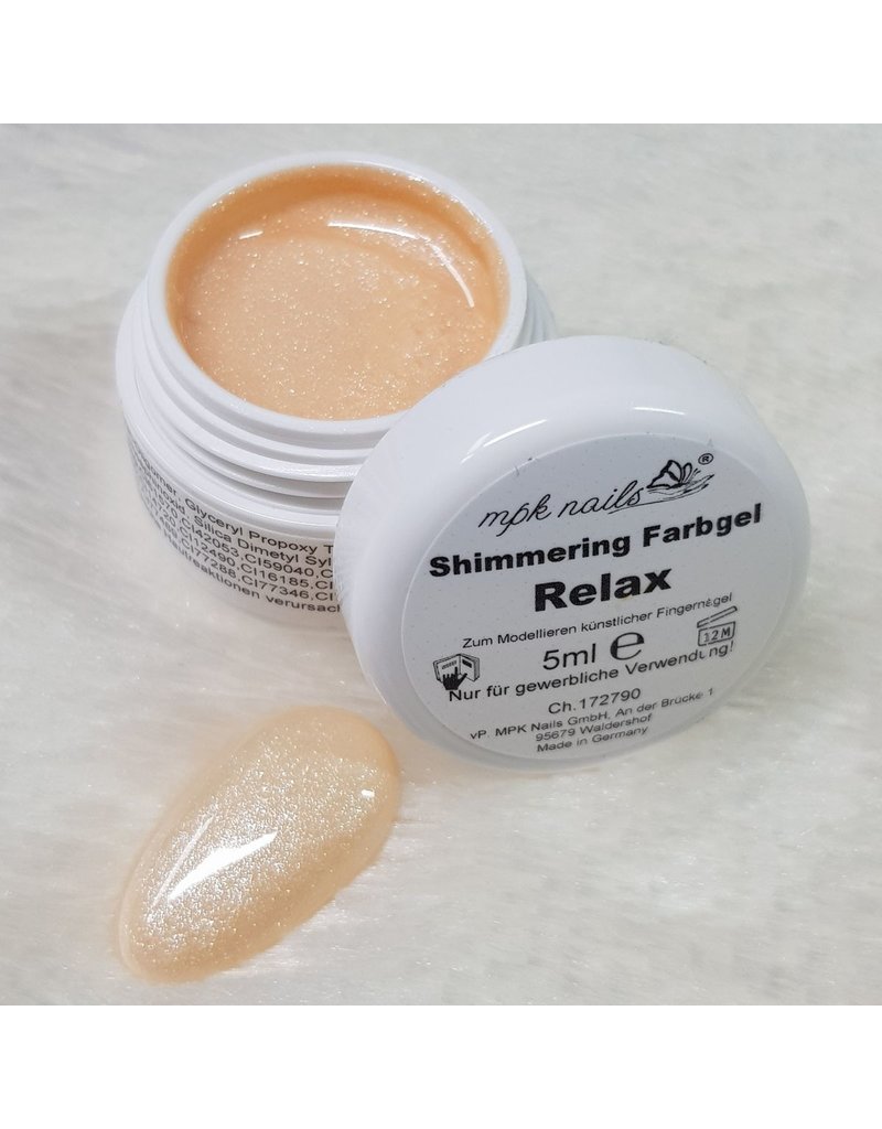 Shimmering Farbgel Relax