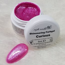 Shimmering Farbgel Curious