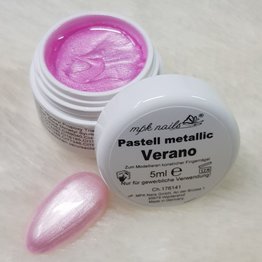 Farbgel Pastell Metallic 5ml Verano