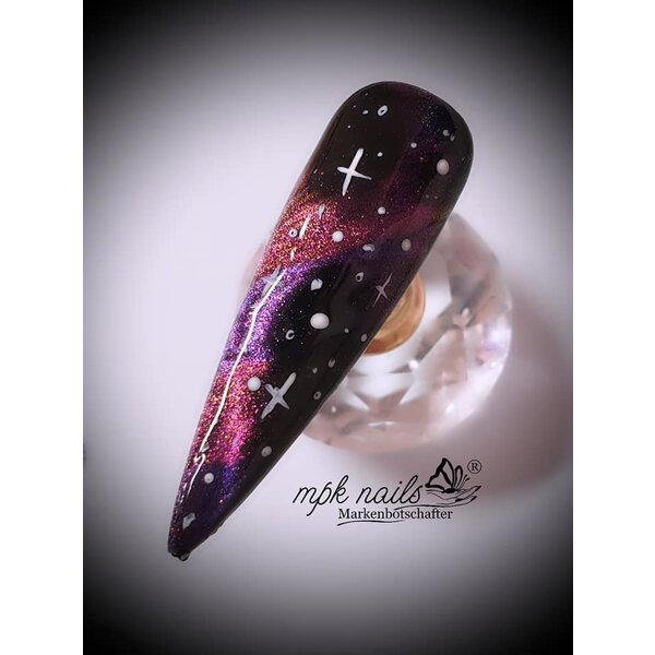 MPK Nails® 5D Cat Eye Farbgel Enigmatic Purple semi-opak