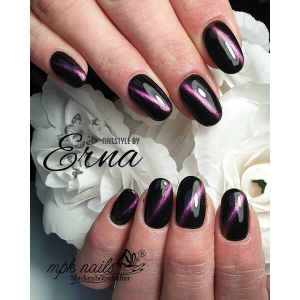 5D Cat Eye Farbgel Enigmatic Pink semi-opak