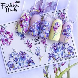 Nail Wraps 3D 90